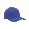 Cap - mod. 4210:Blue, Cotton, Gold